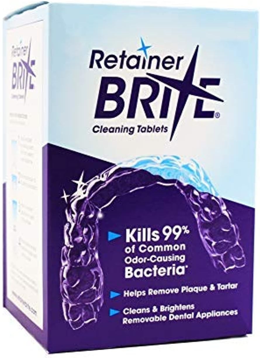 Retainer Brite Cleaning Tablets - 96 Tablets (New formulation)