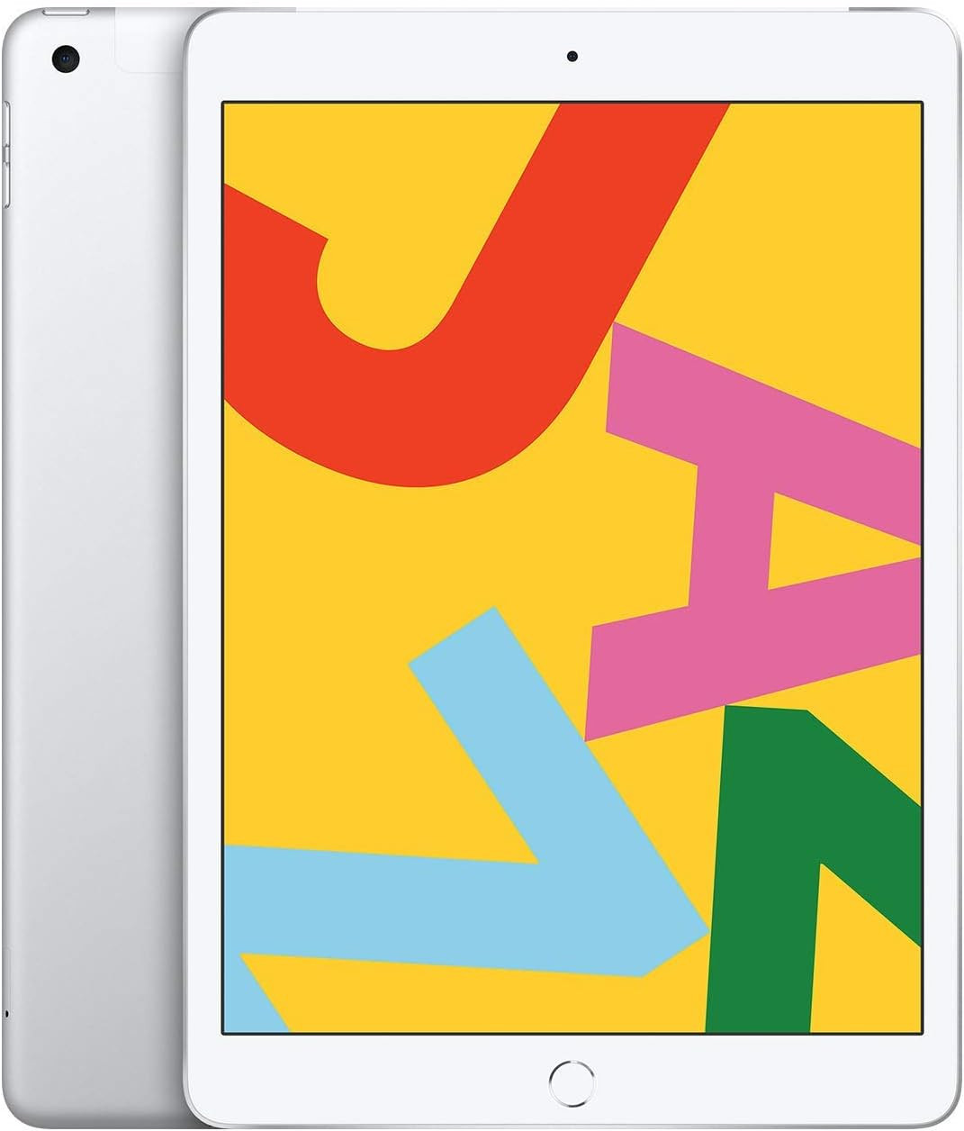 Apple iPad 7 Gen (10.2-inch, Wi-Fi + Cellular, 32GB) 2018-19  Silver