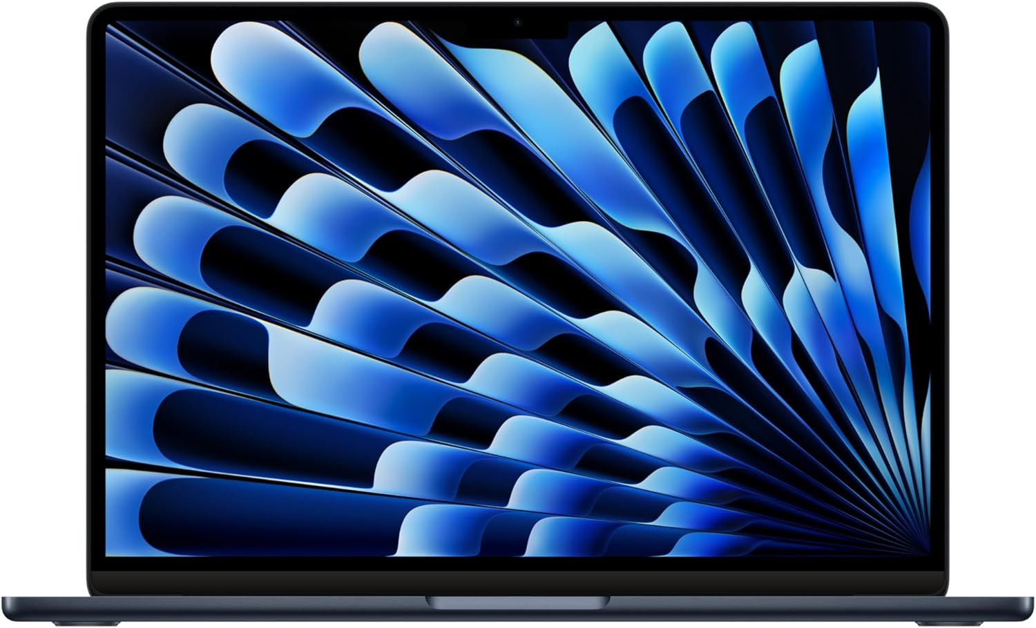 Apple 2024 MacBook Air 13-inch Laptop with M3 chip: 13.6-inch Liquid Retina Display, 16GB Unified Memory, 256GB SSD Storage, Backlit Keyboard, 1080p FaceTime HD Camera, Touch ID; Midnight