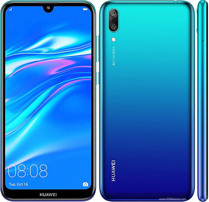 Huawei Y7 Pro (2019) 32GB Dual Sim  Aurora Blue 
