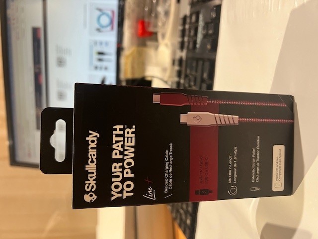 Skullcandy Line Plus Braided Charging Cable USB-C To USB-C