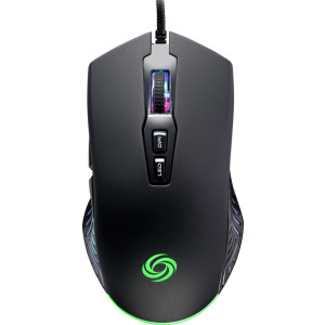 NOS M-300 RGB Optical Gaming Mouse - Black