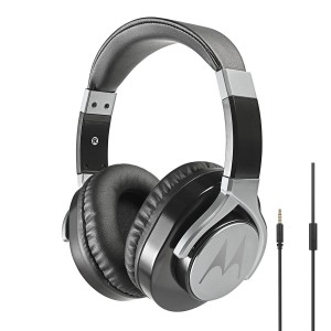 Motorola Pulse Max Wired Headphones With Mic- Black(USED)