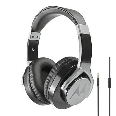 Motorola Pulse Max Wired Headphones With Mic- Black(USED)
